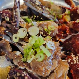 Soy Marinated Crabs