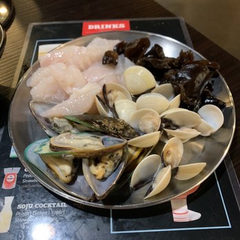 Shabuya - Swai fish, mussels, clams, black wood ear mushroom - Hot Pot Near Me - Concord, California Shabuya - Swai fish, mussels, clams, black wood ear mushroom - Hot Pot Near Me - Concord, California