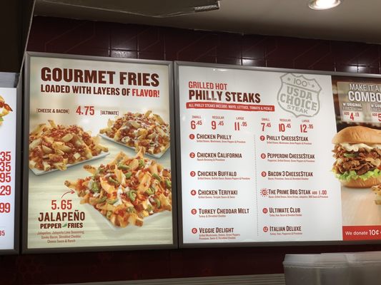 Menu photo 5 Charleys Cheesesteaks Honolulu, HI