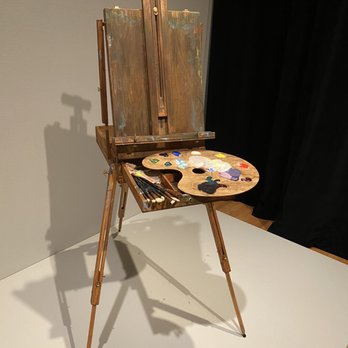Seattle Art Museum - The sort of portable easel Monet probably used. - Art Museums Near Me - Seattle, Washington Seattle Art Museum - The sort of portable easel Monet probably used. - Art Museums Near Me - Seattle, Washington