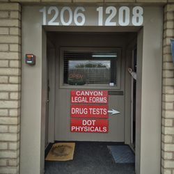 Canyon Drug Tests and Legal Forms