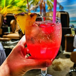 Relaxing with an umbrella drink while getting my Lavender pedicure at Zen Nail Lounge! Relaxing with an umbrella drink while getting my Lavender pedicure at Zen Nail Lounge!