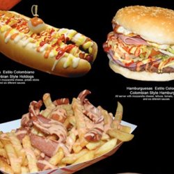 La Moon Crepes - Crazy moon burger,  mandingas salchipapas , super moon perro
