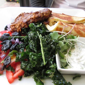 Fresh & Co - Moroccan Lentil Burger PLate - New American Near Me - Camden, Maine Fresh & Co - Moroccan Lentil Burger PLate - New American Near Me - Camden, Maine