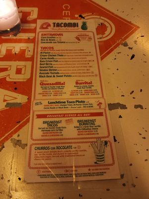 Menu photo 2 Tacombi Miami, FL Menu photo 2 Tacombi Miami, FL