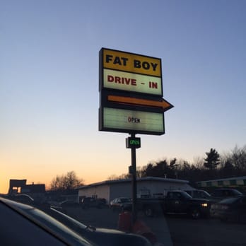 Fat Boy Drive In - Sunset at Fat Boy - Burgers Near Me - Brunswick, Maine