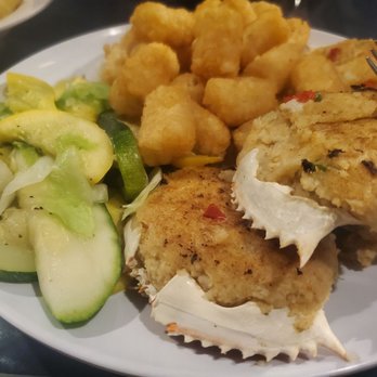 Nate's Boathouse - Stuffed crab platter (don't get...all bread) - Seafood Near Me - Christiansted, Virgin Islands Nate's Boathouse - Stuffed crab platter (don't get...all bread) - Seafood Near Me - Christiansted, Virgin Islands
