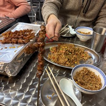 Zhu Shi Fu BBQ - Beef Skewer- Chicken Skin Skewer- Pork Belly Skewer- - Chinese Near Me - Columbus, Ohio Zhu Shi Fu BBQ - Beef Skewer- Chicken Skin Skewer- Pork Belly Skewer- - Chinese Near Me - Columbus, Ohio