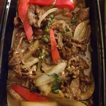 Kaohorm Kitchen - Holy Basil with Beef...wish there were more vegetables but still tasty! - Thai Near Me - Sherman Oaks, California Kaohorm Kitchen - Holy Basil with Beef...wish there were more vegetables but still tasty! - Thai Near Me - Sherman Oaks, California