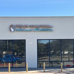 The front if the building