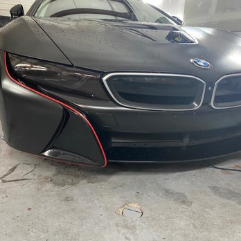 Prestige Tint - Tinted headlight mid smoke - Car Window Tinting Near Me - Mckinney, Texas