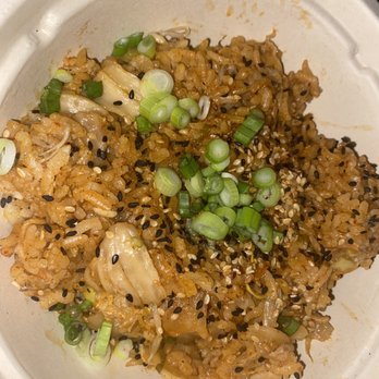 2 Korean Girls - Kimchi Fried Rice - Korean Near Me