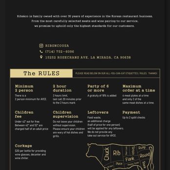 Ribs & Co - Menu - Korean Near Me - La Mirada, California Ribs & Co - Menu - Korean Near Me - La Mirada, California