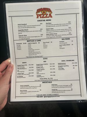 Menu photo 2 Savage Pizza Norcross, GA