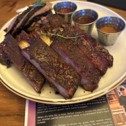Ribs and brisket Ribs and brisket