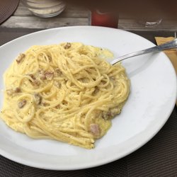 Alle Vecchie Mura - Spaghetti Carbonara, 7,00 €
