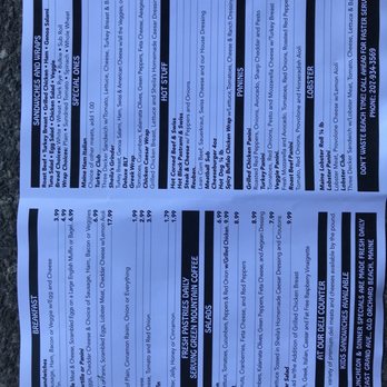 Sheila's General Store - Menu - Convenience Stores Near Me - Old Orchard Beach, Maine