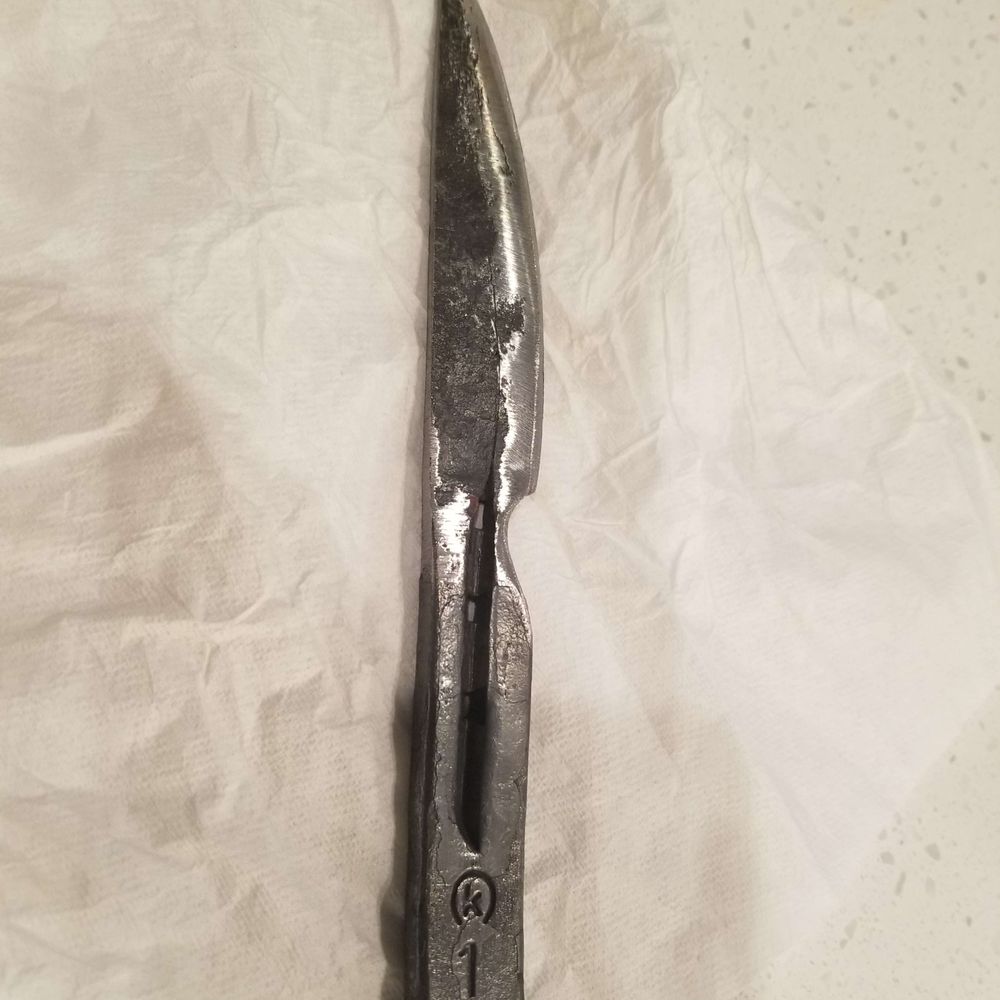Lawless Forge - Front of Knife - Team Building Activities Near Me - Sterling, Virginia