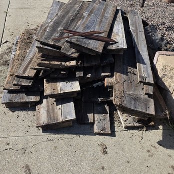Everybody’s Got Junk - Old raised garden bed lumber and straps - Junk Removal & Hauling Near Me Everybody’s Got Junk - Old raised garden bed lumber and straps - Junk Removal & Hauling Near Me