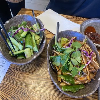 Dumpling Home - Cucumbers and Thinly Sliced Pig Ear - Dim Sum Near Me - San Francisco, California