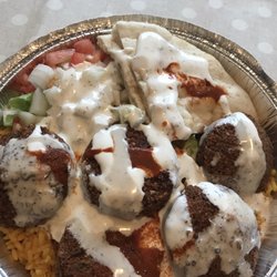 Fat Moes - Falafel platter