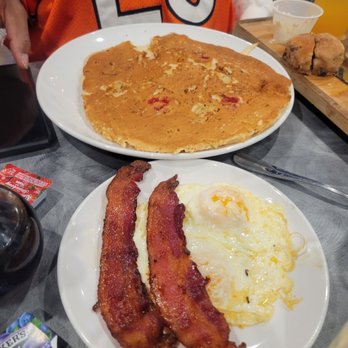 Twisted Biscuit Brunch - Pineapple upside down pancake meal - Bars Near Me - Edwardsville, Illinois