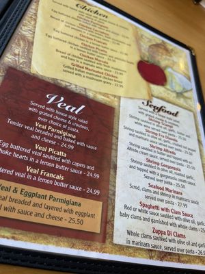 Menu photo 7 Red Rose Springfield, MA