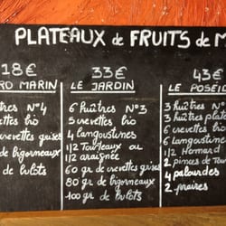 Jardin du Fruit de Mer - Seafood degustation menu