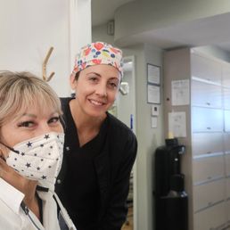 Dr Davidson and Sarah