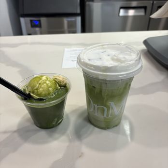OnMe Cafe - affogato and matcha latte - Coffee & Tea Near Me - Ontario, California