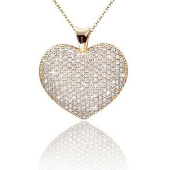 TeLayne Designs - Show your love with this fabulous diamond pave' puffed heart pendant - Jewelry Near Me - Dallas, Texas TeLayne Designs - Show your love with this fabulous diamond pave' puffed heart pendant - Jewelry Near Me - Dallas, Texas