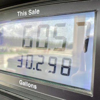 RaceTrac - gas prices displayed on a gas pump - Gas Stations Near Me - Daytona Beach, Florida RaceTrac - gas prices displayed on a gas pump - Gas Stations Near Me - Daytona Beach, Florida