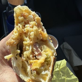 Ham 'n Scram - Breakfast burrito with jalapeños - Breakfast & Brunch Near Me - Westminster, California Ham 'n Scram - Breakfast burrito with jalapeños - Breakfast & Brunch Near Me - Westminster, California