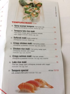 Menu photo 4 Hamar Asia Mat Hamar, 04