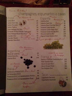 Menu photo 5 Sacra Rolha São Paulo, SP Menu photo 5 Sacra Rolha São Paulo, SP