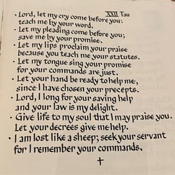 Abbey of the Genesee - Psalm 119 XXII