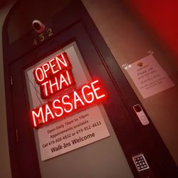 Blossom Thai Massage and Spa - Front door, ring doorbell or call number on door