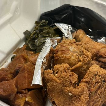 Ma Lessie's Chicken and Waffles - Chicken leg and wing. Yams. Greens - Waffles Near Me - Philadelphia, Pennsylvania