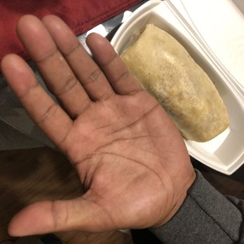 Las Fuentes - Their breakfast burrito compared to my boyfriends hand - Mexican Near Me - Reseda, California Las Fuentes - Their breakfast burrito compared to my boyfriends hand - Mexican Near Me - Reseda, California