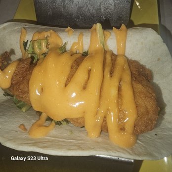 Cutlass Grille - Grouper tacos. They they were out of our first 3 appetizers choices. - Caribbean Near Me - Chesapeake, Virginia Cutlass Grille - Grouper tacos. They they were out of our first 3 appetizers choices. - Caribbean Near Me - Chesapeake, Virginia