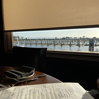 Horatio's - View of the empty marina - Seafood Near Me - San Leandro, California