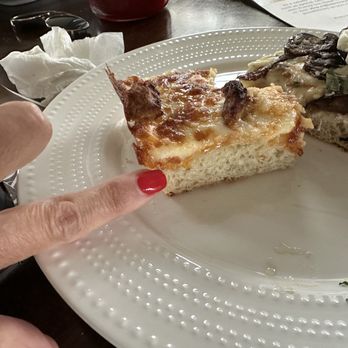 The Edge Thick Square Pizza - The thickness is insane ! - Pizza Near Me - Plymouth , Massachusetts