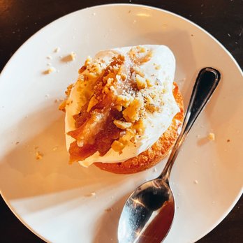 Pizzeria Seven Twelve - Almond cake with apple butter. - Pizza Near Me - Orem, Utah Pizzeria Seven Twelve - Almond cake with apple butter. - Pizza Near Me - Orem, Utah