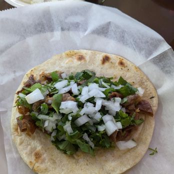 El Jalisciense Mexican Restaurant - Tripa Taco, perfectly prepared - Mexican Near Me - Deer Park, Texas