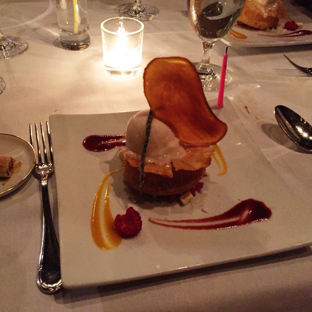 Fleurie Restaurant - Mango dessert - French Near Me - Charlottesville, Virginia