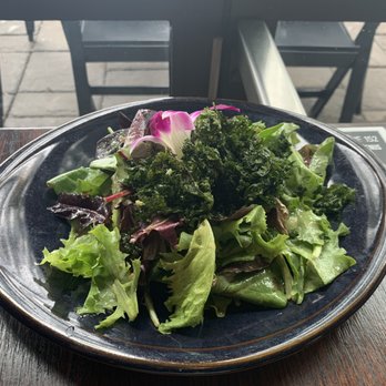 Moonshine 152 - 10/10/21 local mixed greens salad - New American Near Me - Boston, Massachusetts