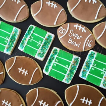 The Beached Bakehouse - Super Bowl Cookies - Desserts Near Me The Beached Bakehouse - Super Bowl Cookies - Desserts Near Me