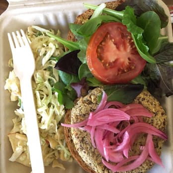 Green Bliss - Veggie burger to go. Delicious!! - Coffee & Tea Near Me - Fullerton, California