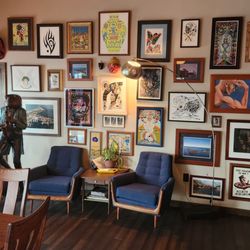 The Trestle - Comfy spots to sit and great wall art