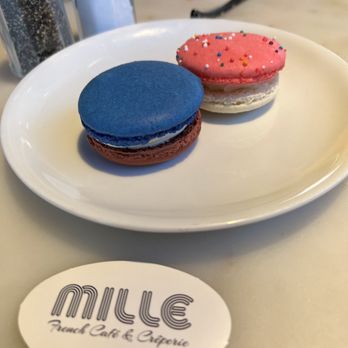 Mille - Cheesecake (left) and Birthday Cake (right) - French Near Me - Santa Fe, New Mexico